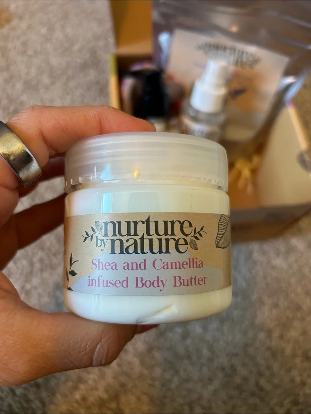 Nurture by Nature Lavender & Bergamot Women’s Skincare Gift Set NEW